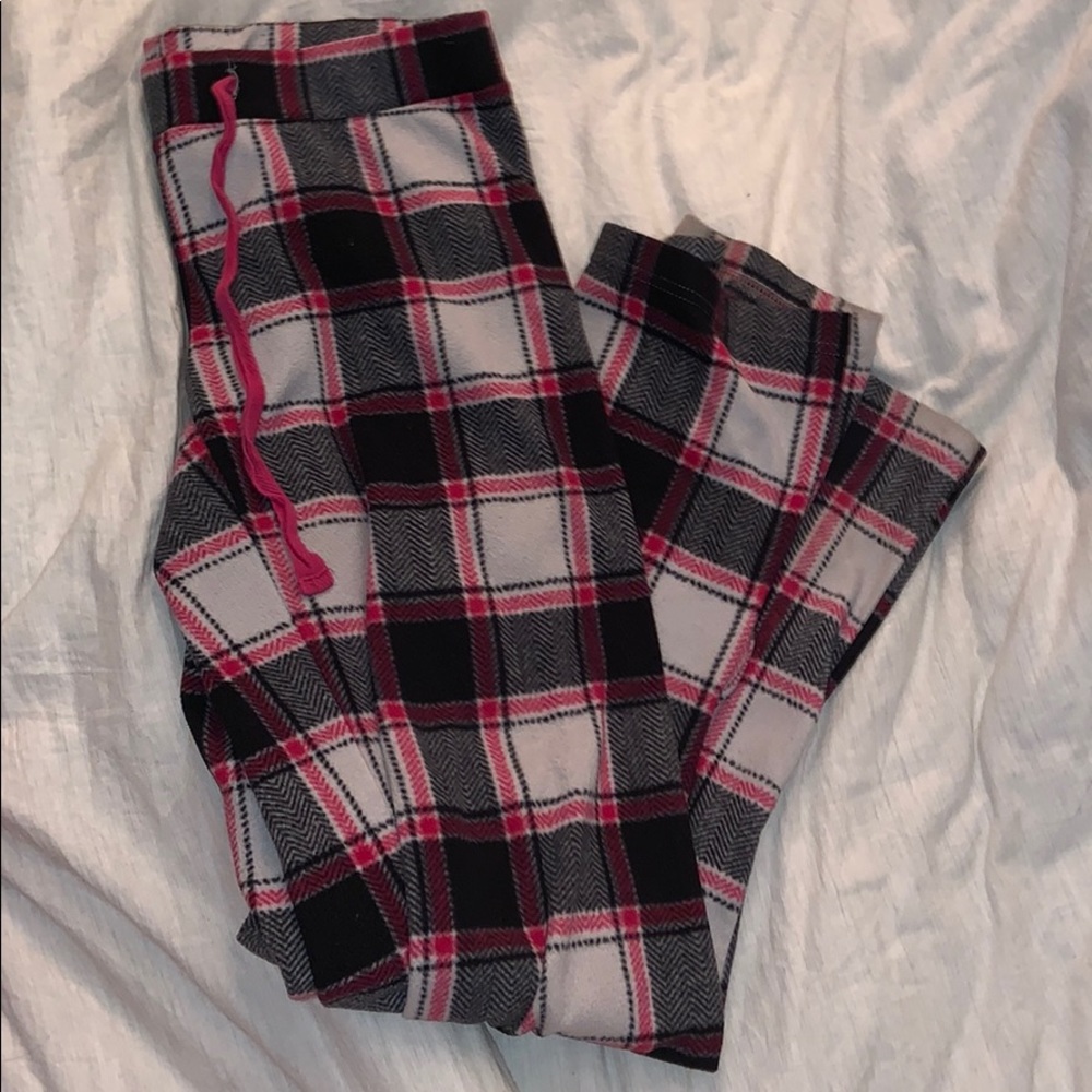 plaid pajama pants